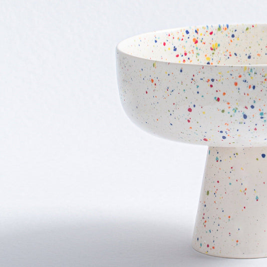 New Party Obstschale, 23 cm, Weiß