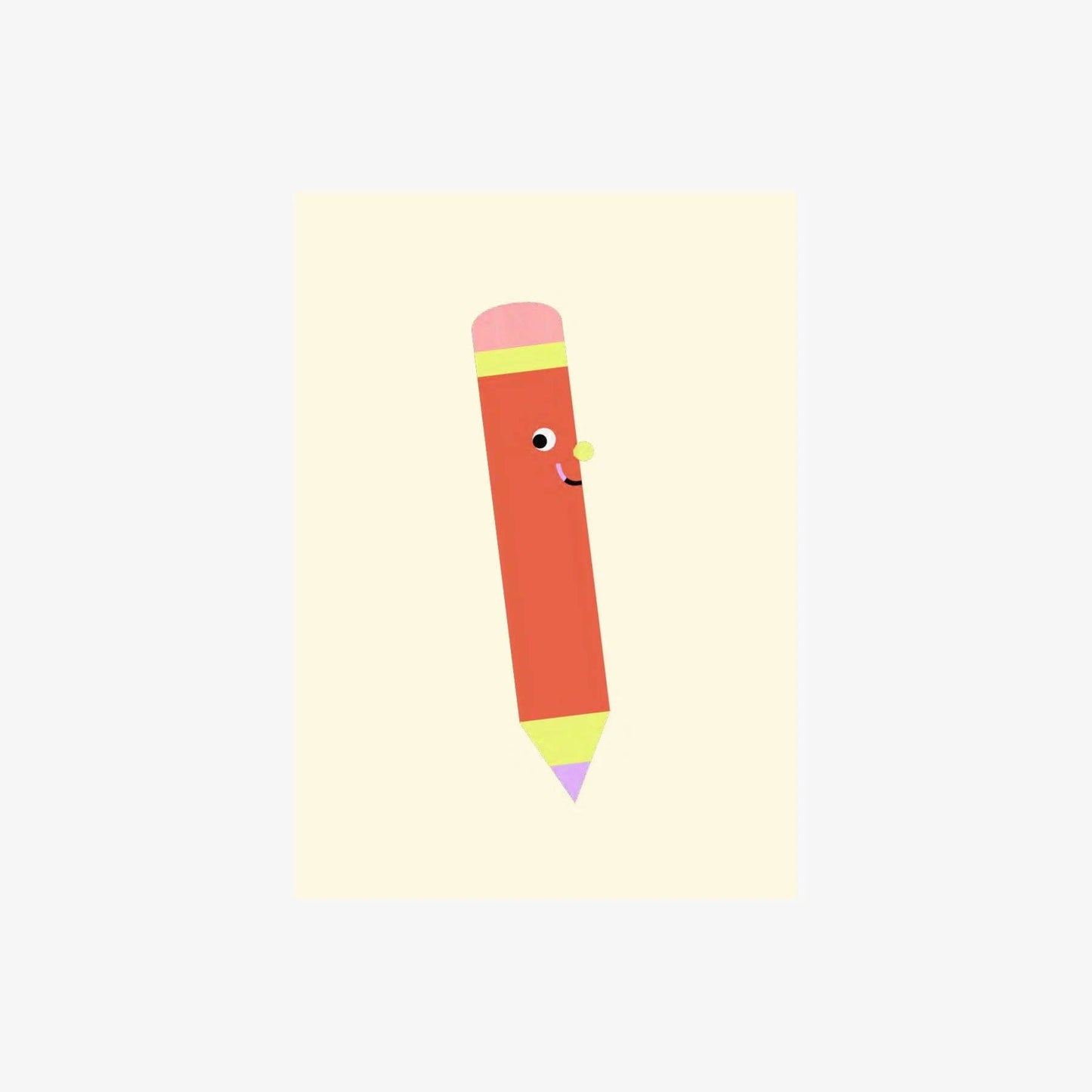 Postkarte "Stift"