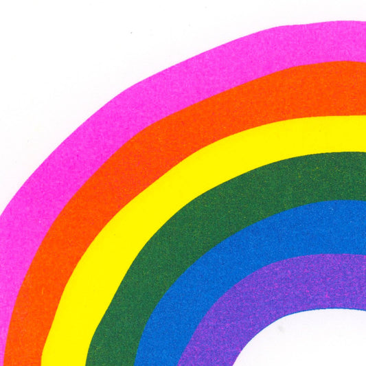 Regenbogen Postkarte
