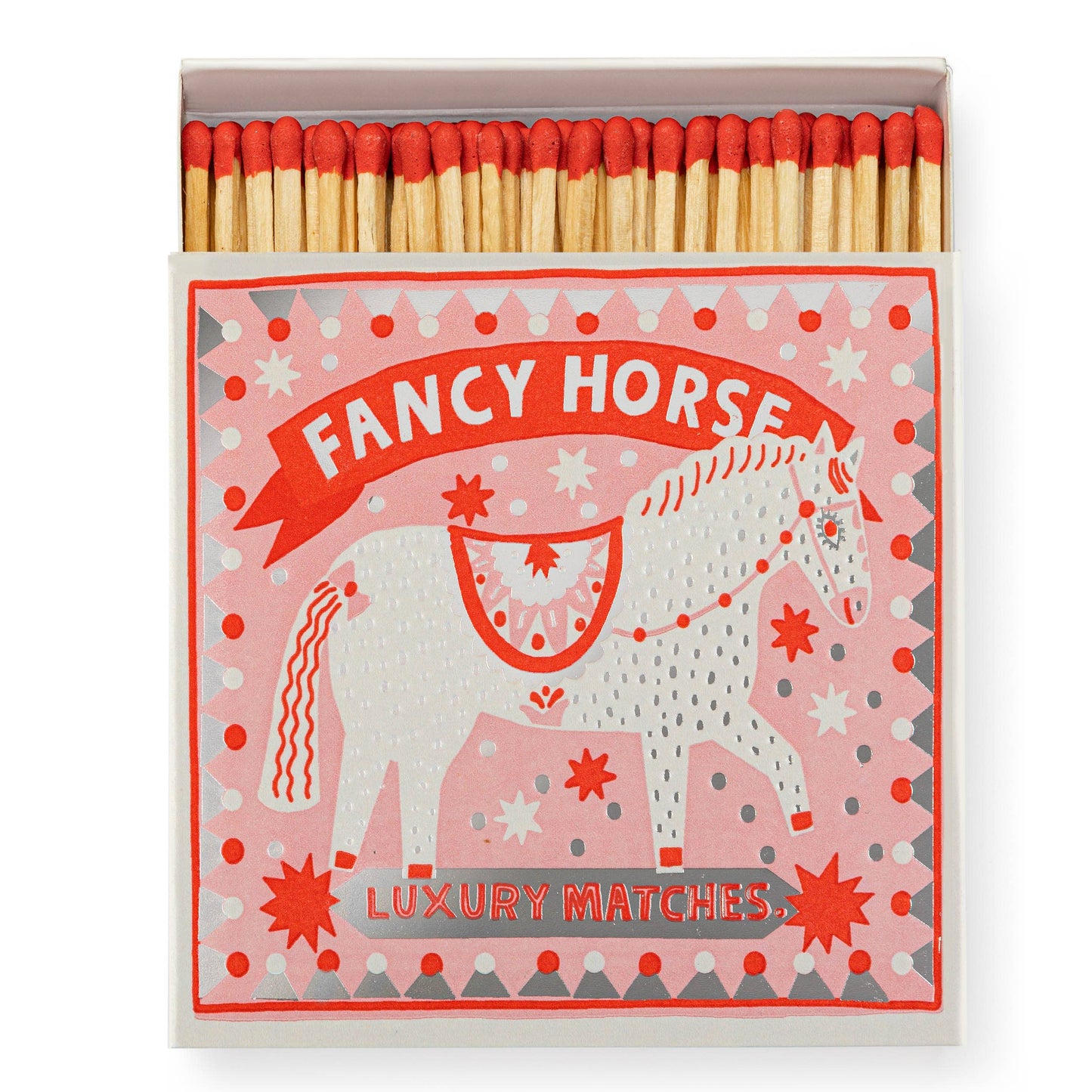 Fancy Horse | Quadratische Sicherheitsstreichhölzer