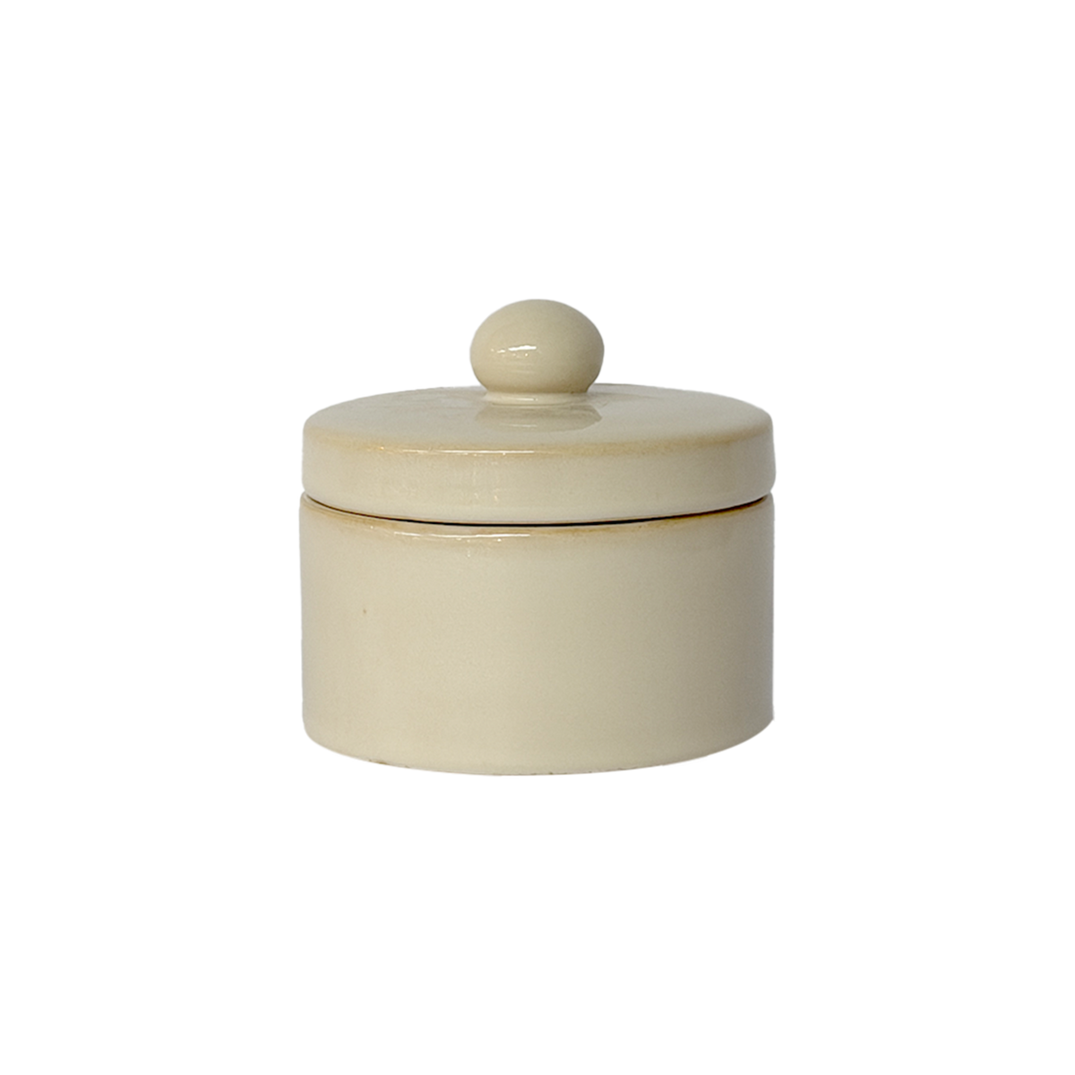 Beige Jacques-Box Ø9,5 cm H8,8 cm