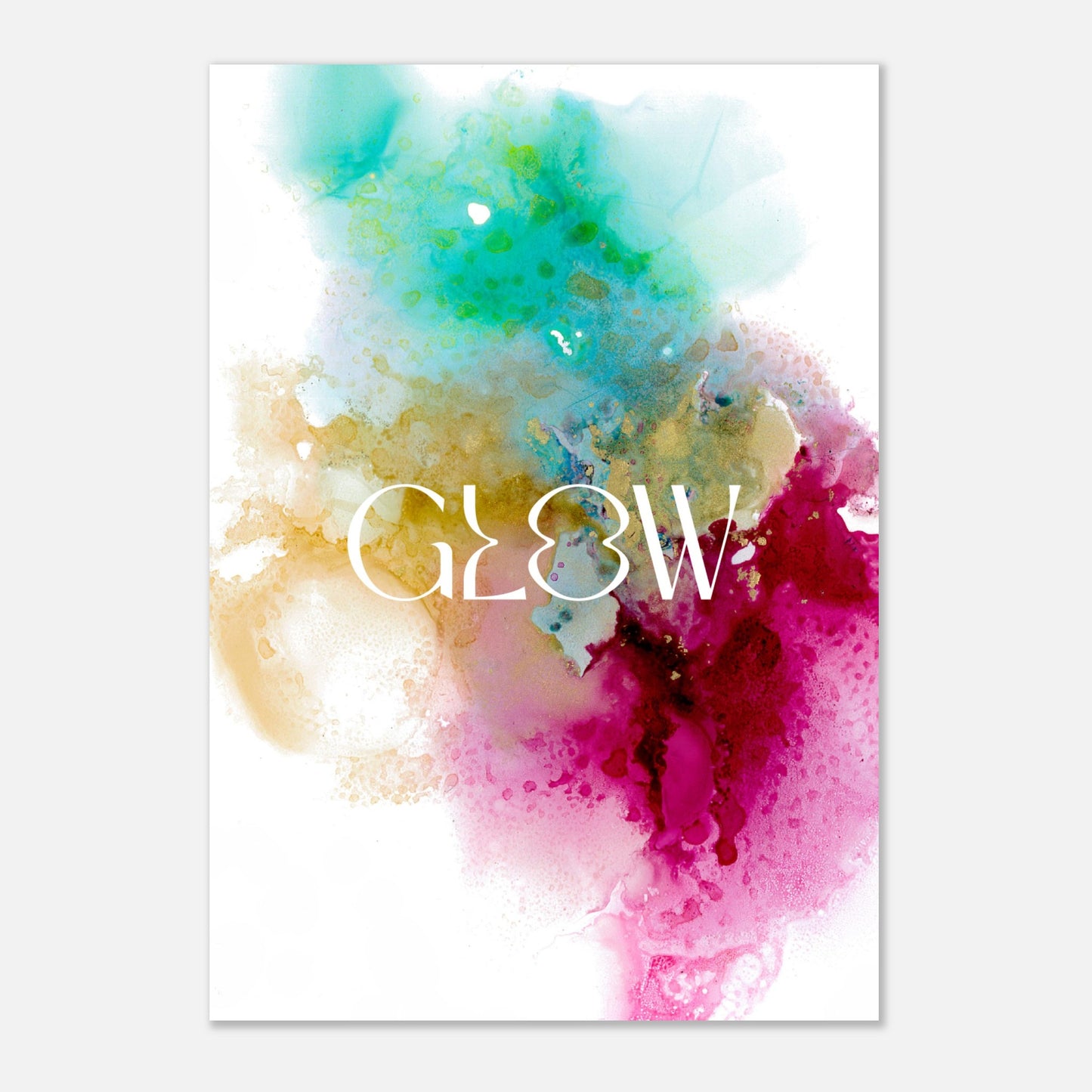 Poster GLOW – blumenkindjen