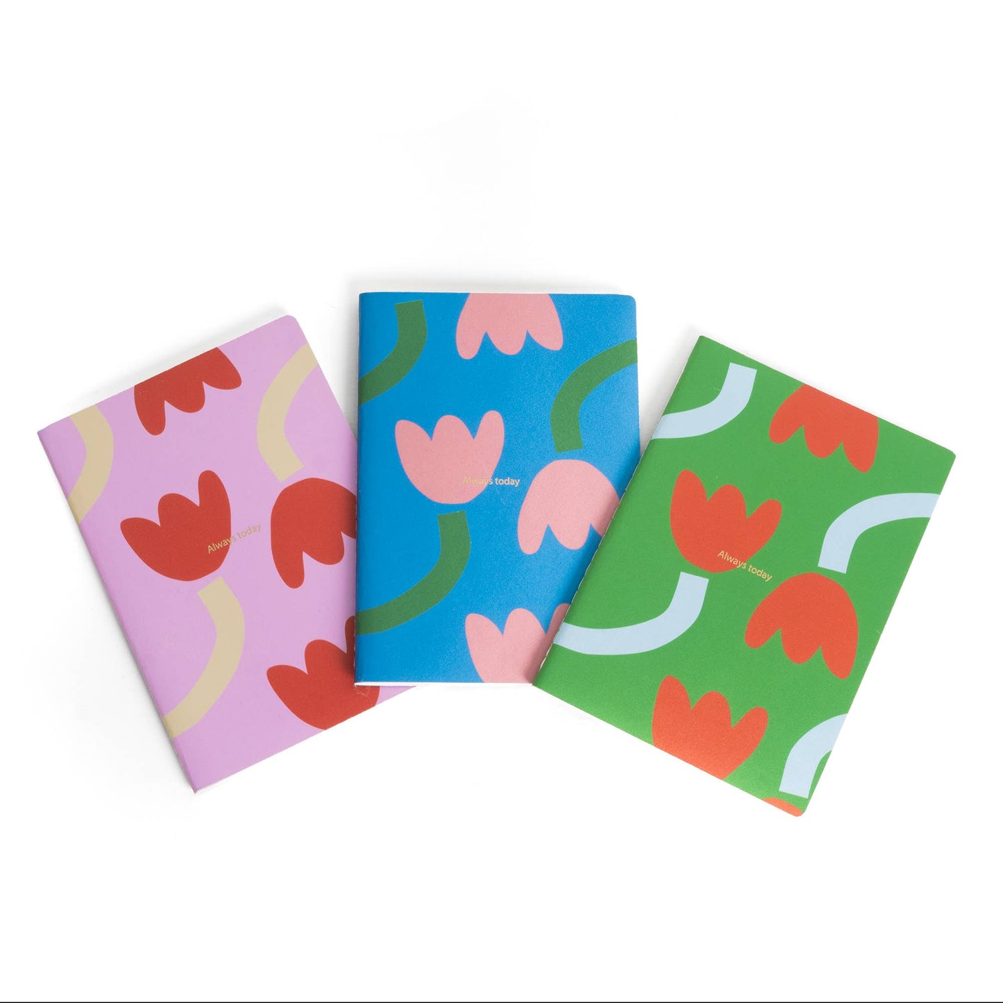 Notizbuch Green Tulip A5 von Helio Ferretti