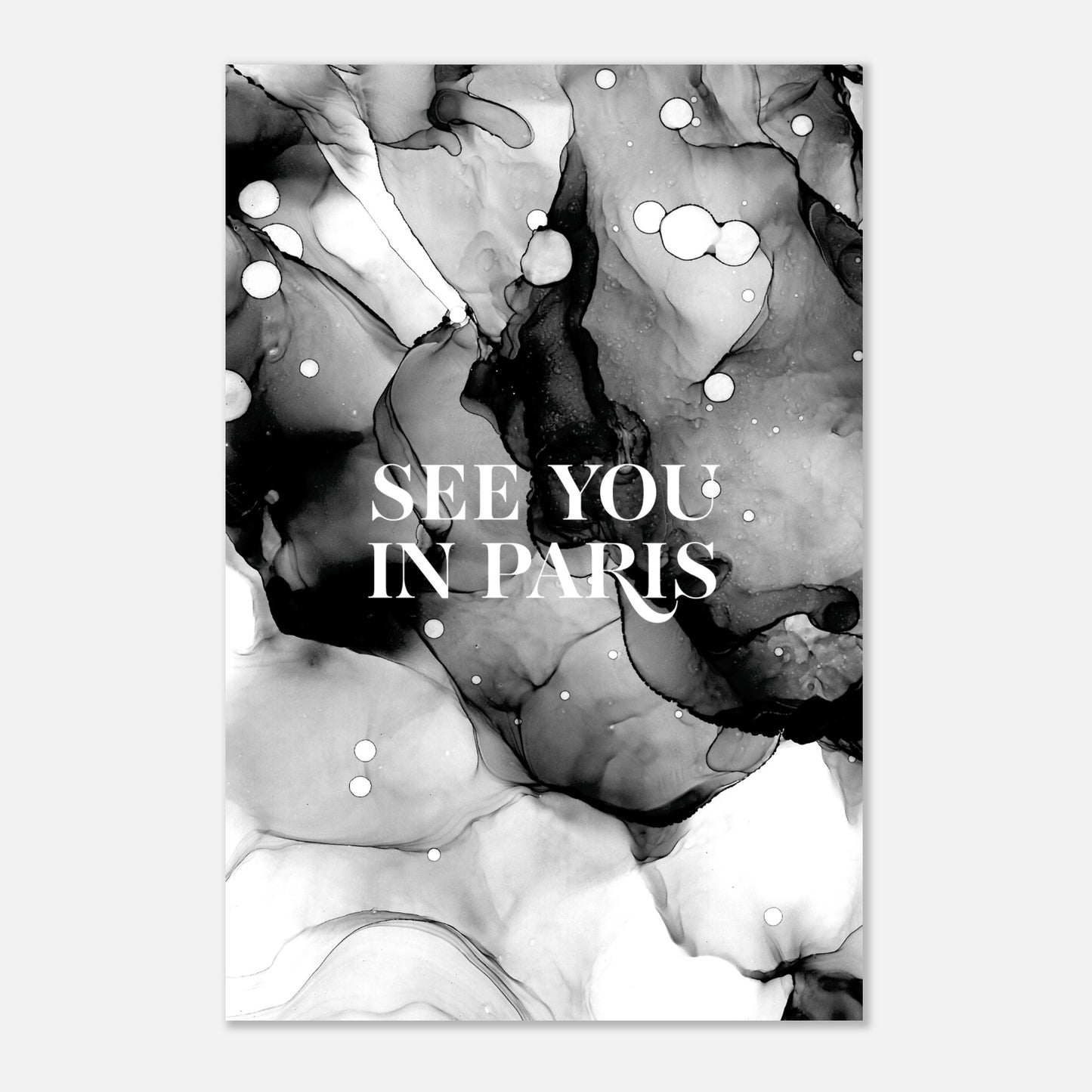 Poster PARIS – blumenkindjen