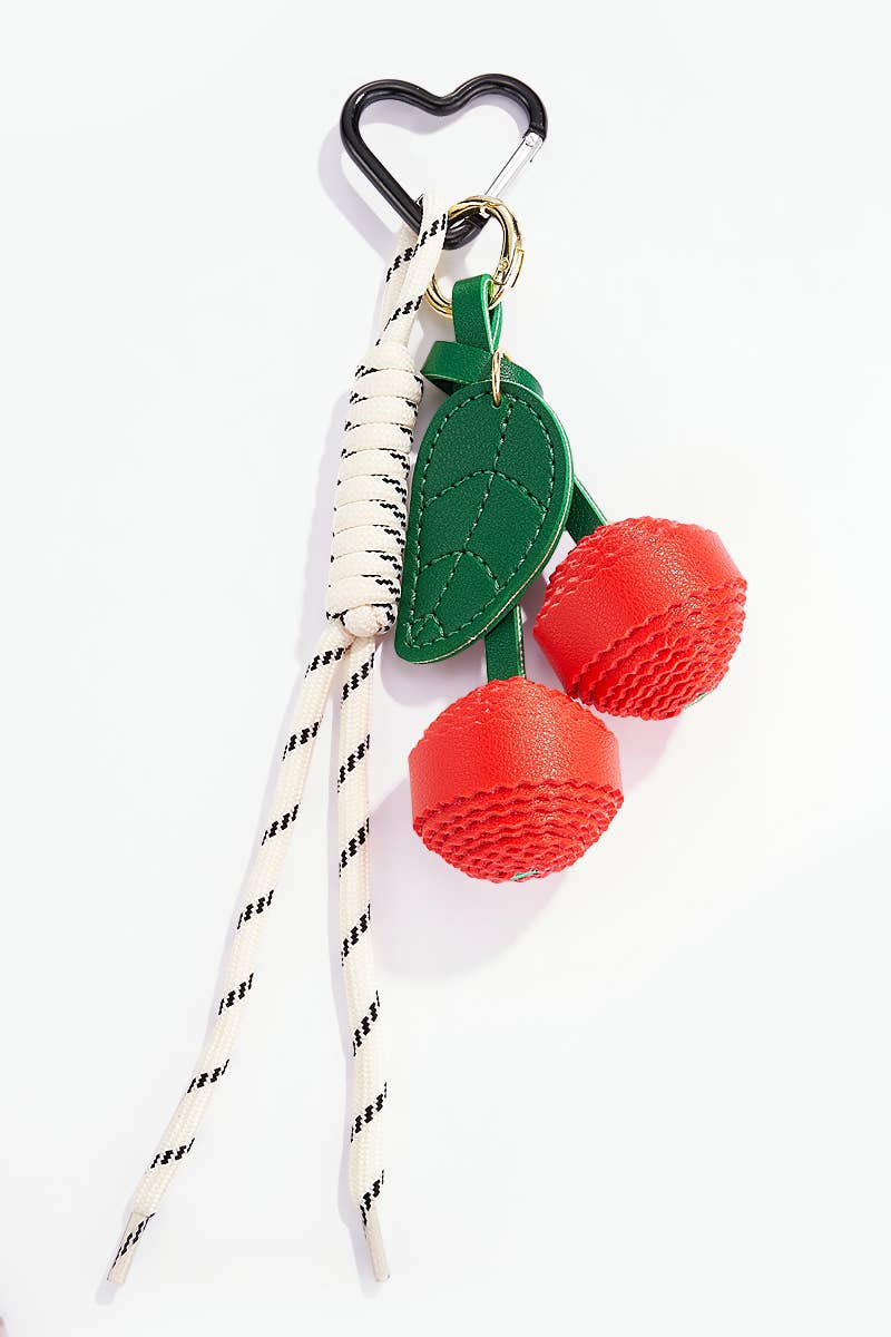 Taschenanhänger und Schlüsselanhänger Cerises PC22