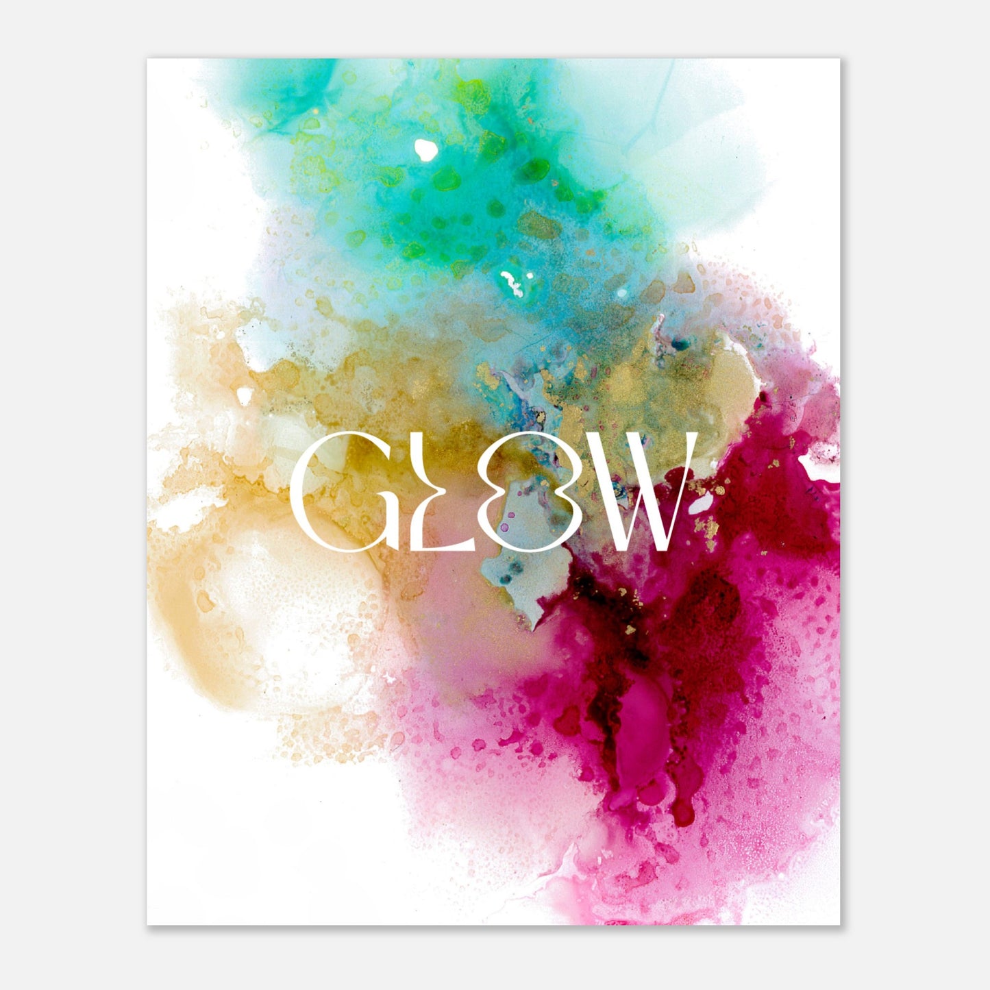 Poster GLOW – blumenkindjen