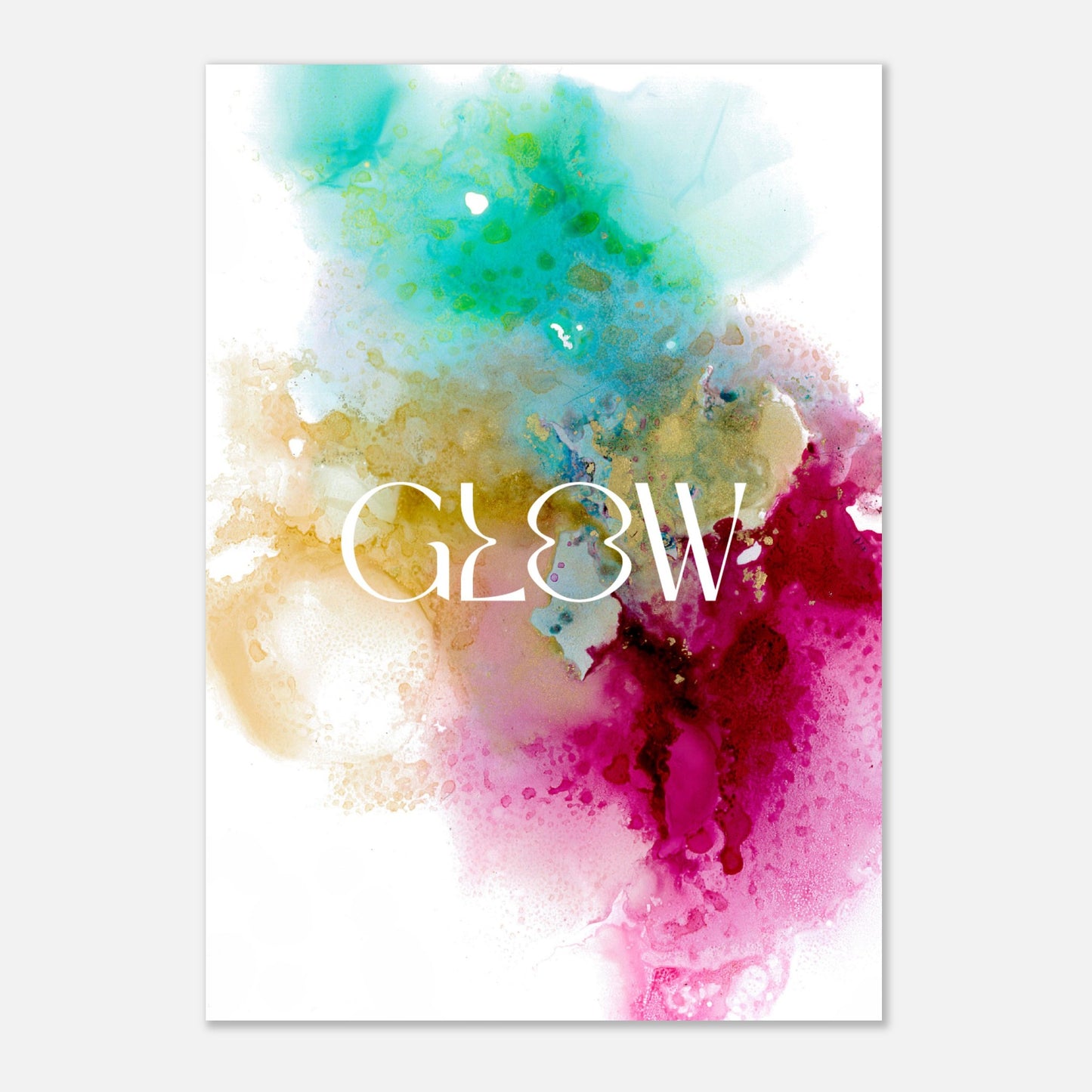 Poster GLOW – blumenkindjen