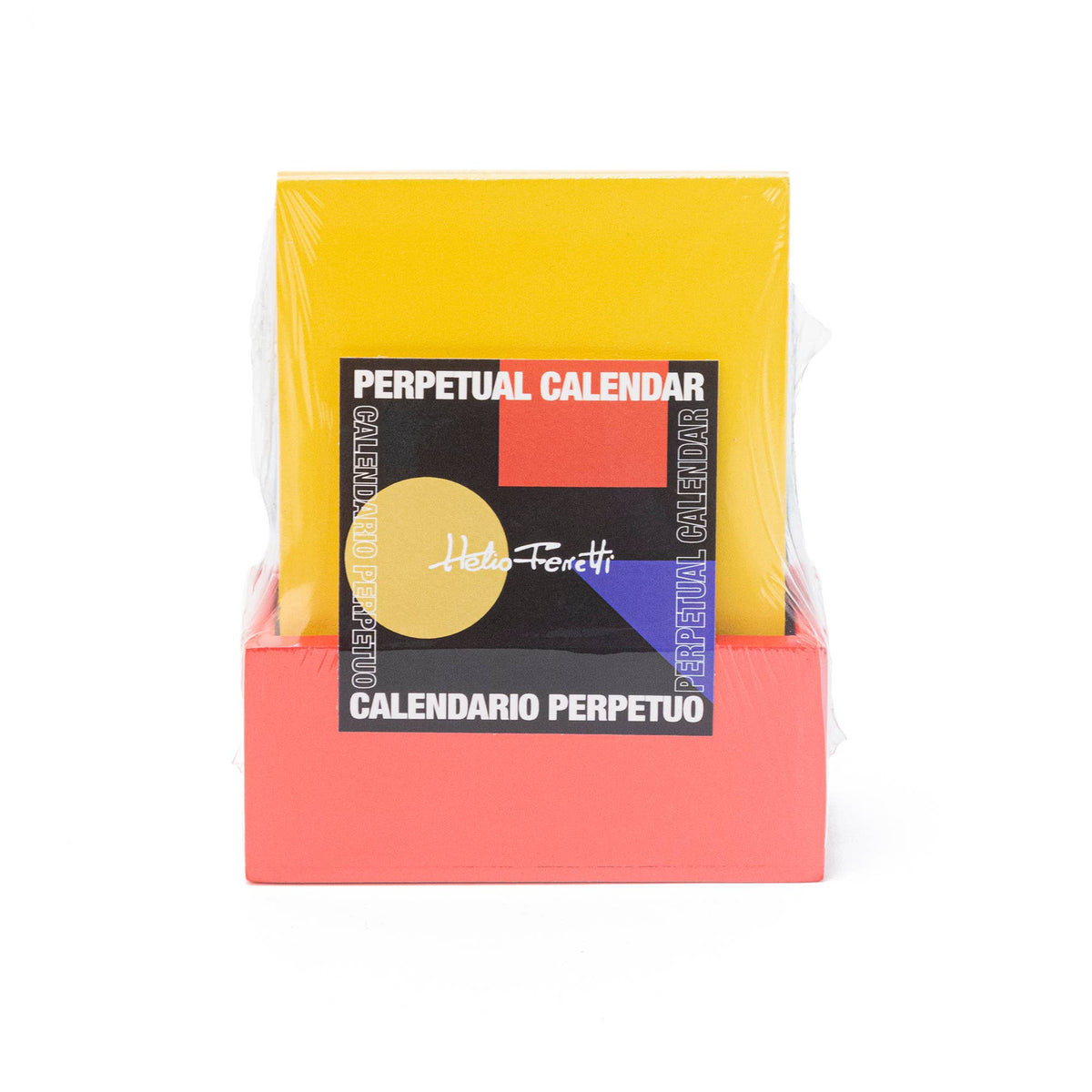 KLEINER MEHRFARBIGER HOLZKALENDER HF