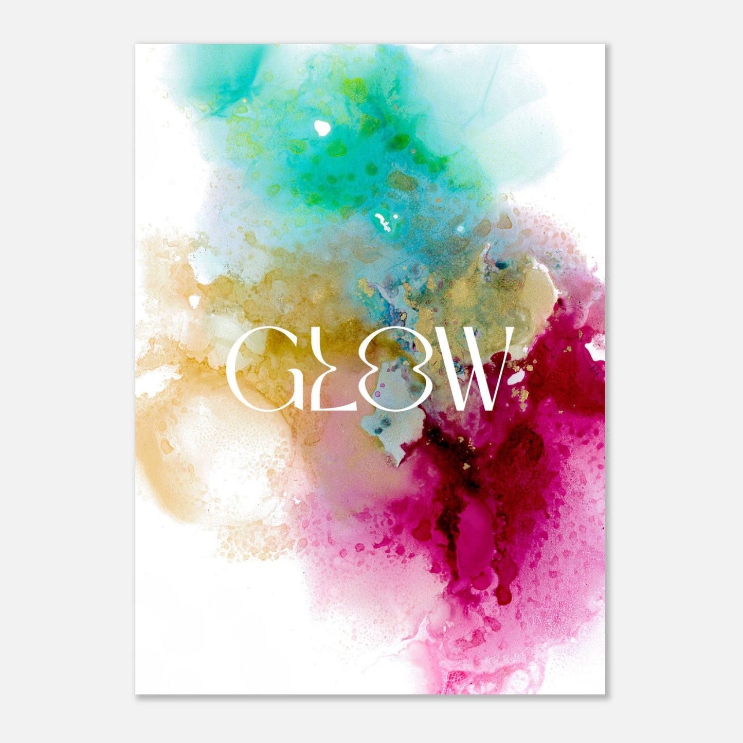 Poster GLOW – blumenkindjen
