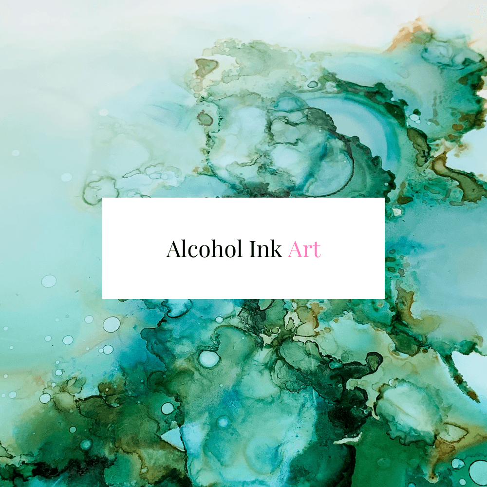 Alcohol Ink XL Malkurs - blumenkindjen
