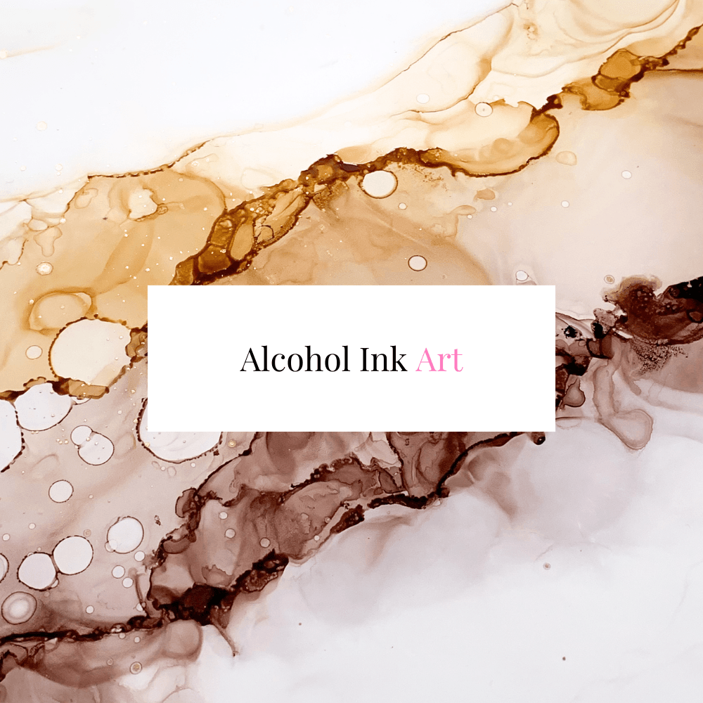 Alcohol Ink XL Malkurs - blumenkindjen