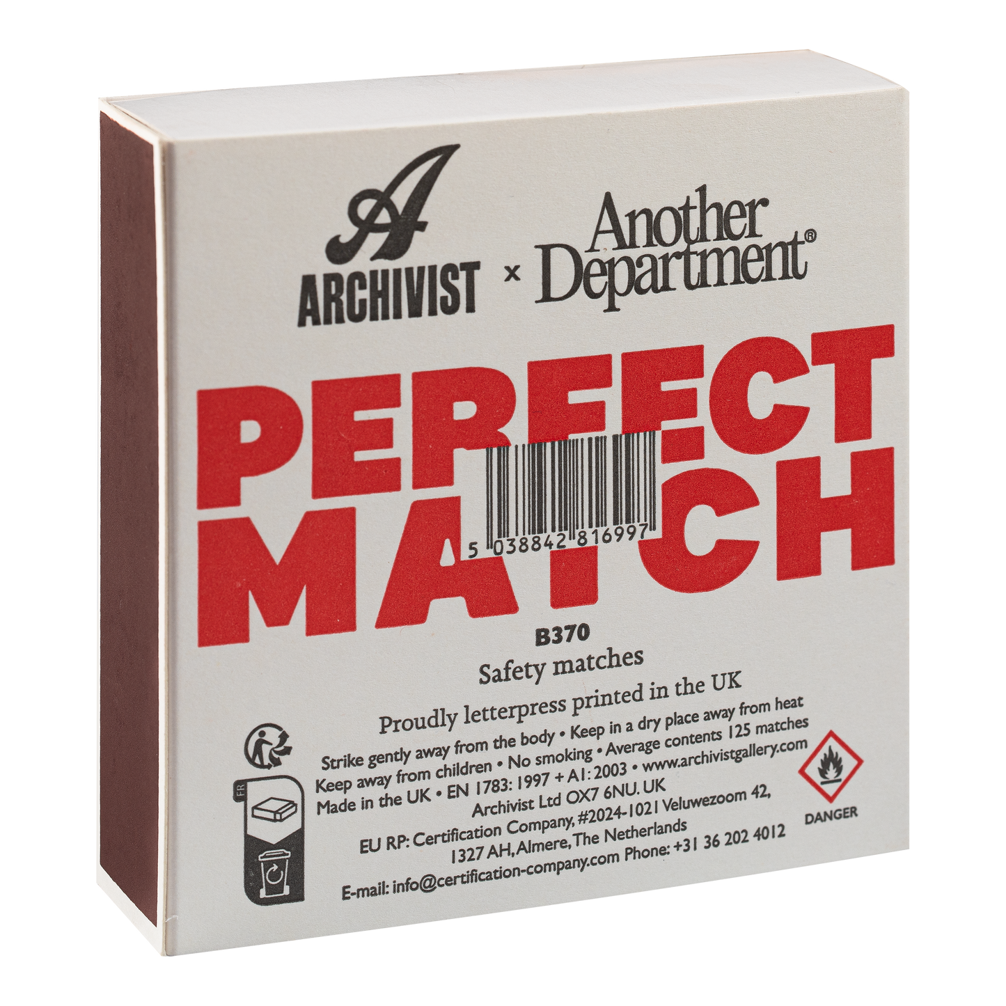 Ich mag euch Schwäne | Perfect Match Sicherheitsstreichhölzer