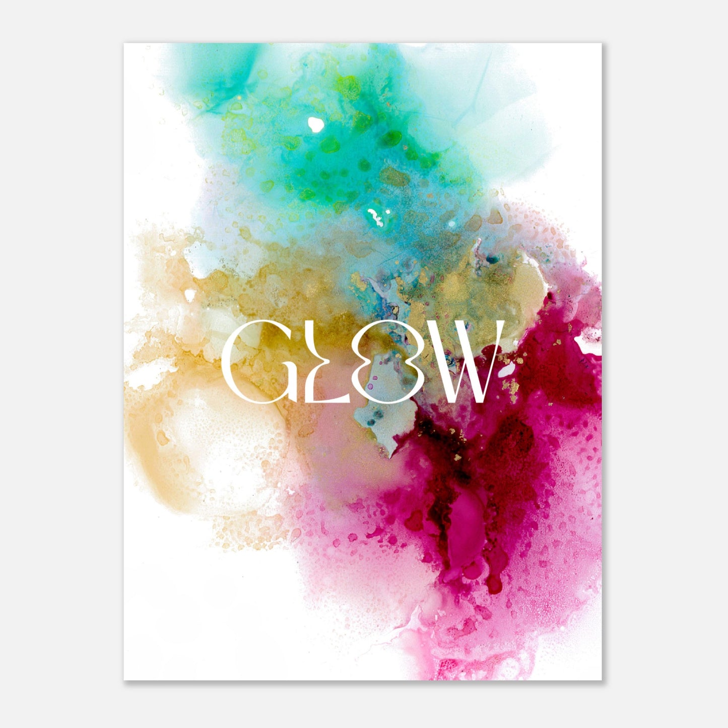 Poster GLOW – blumenkindjen