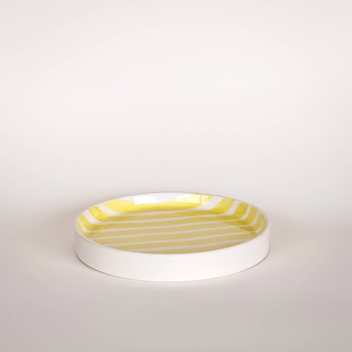Teller klein Stripes - spiaggia yellow