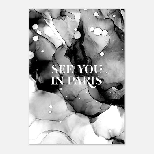 Poster PARIS – blumenkindjen