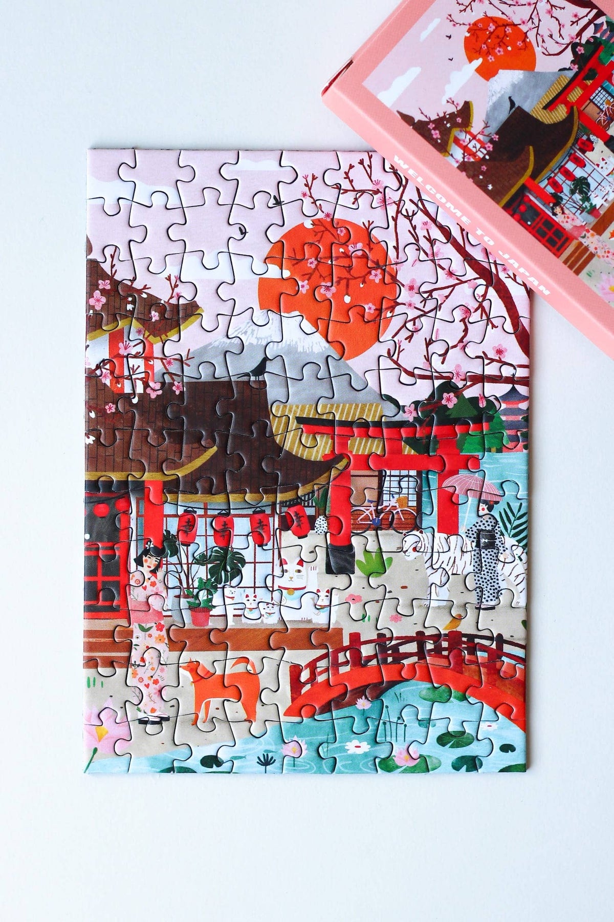 Mini-Puzzle Welcome to Japan, 99 Teile