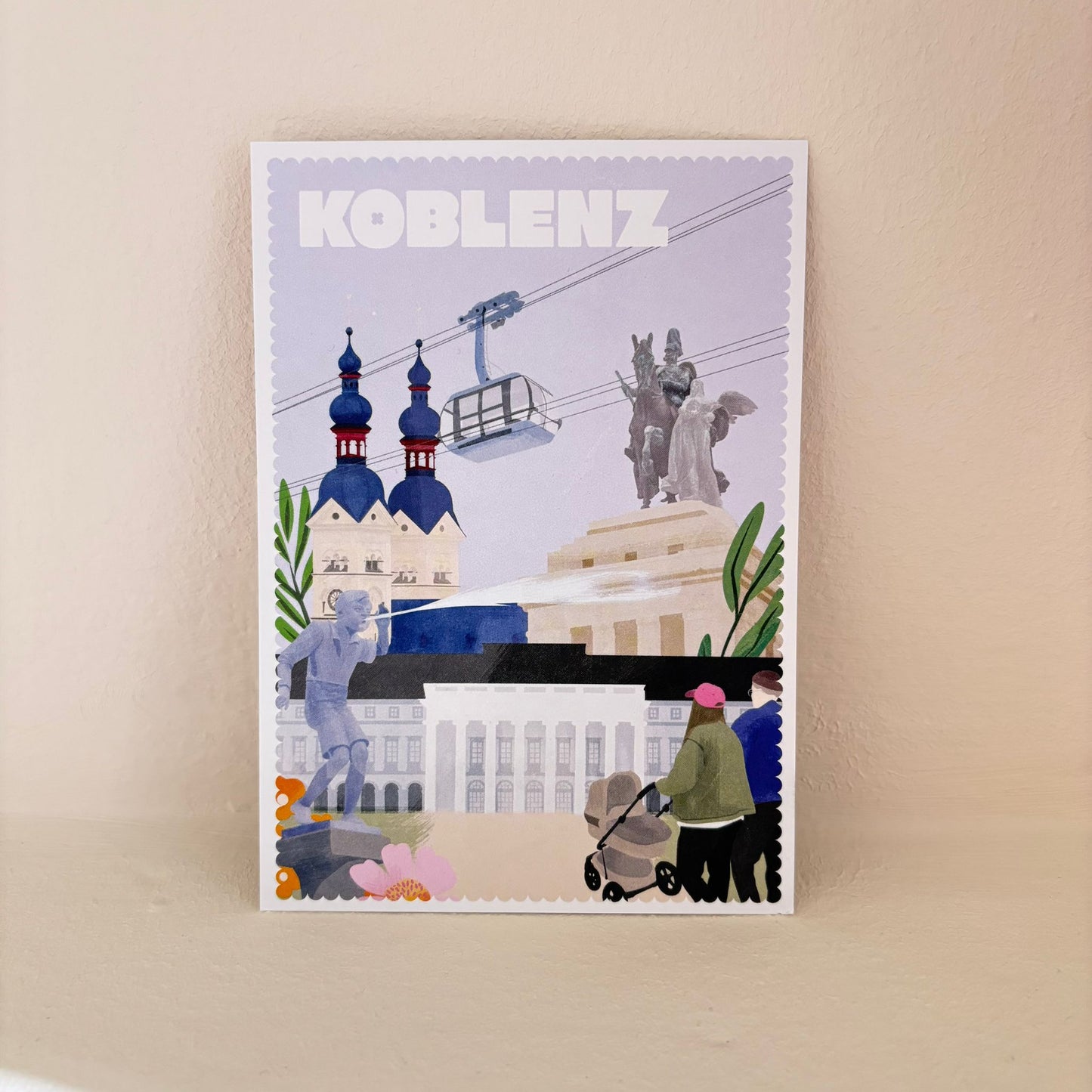 Koblenz Postkarte