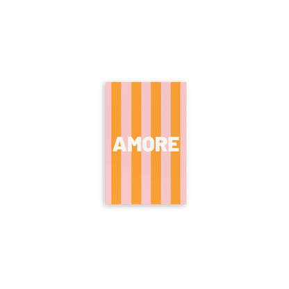 Mini-Postkarte - AMORE