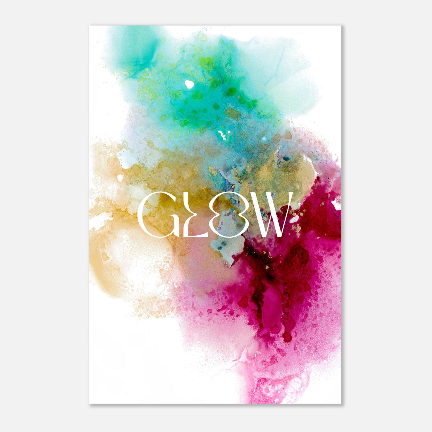 Poster GLOW – blumenkindjen