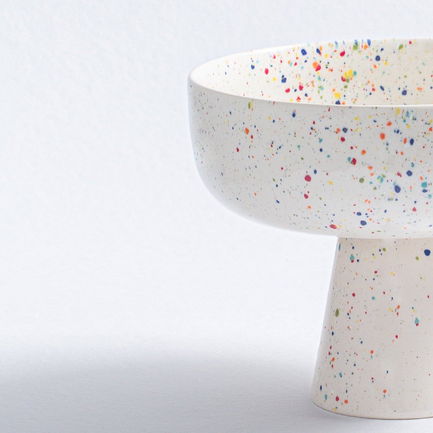 New Party Obstschale, 23 cm, Weiß