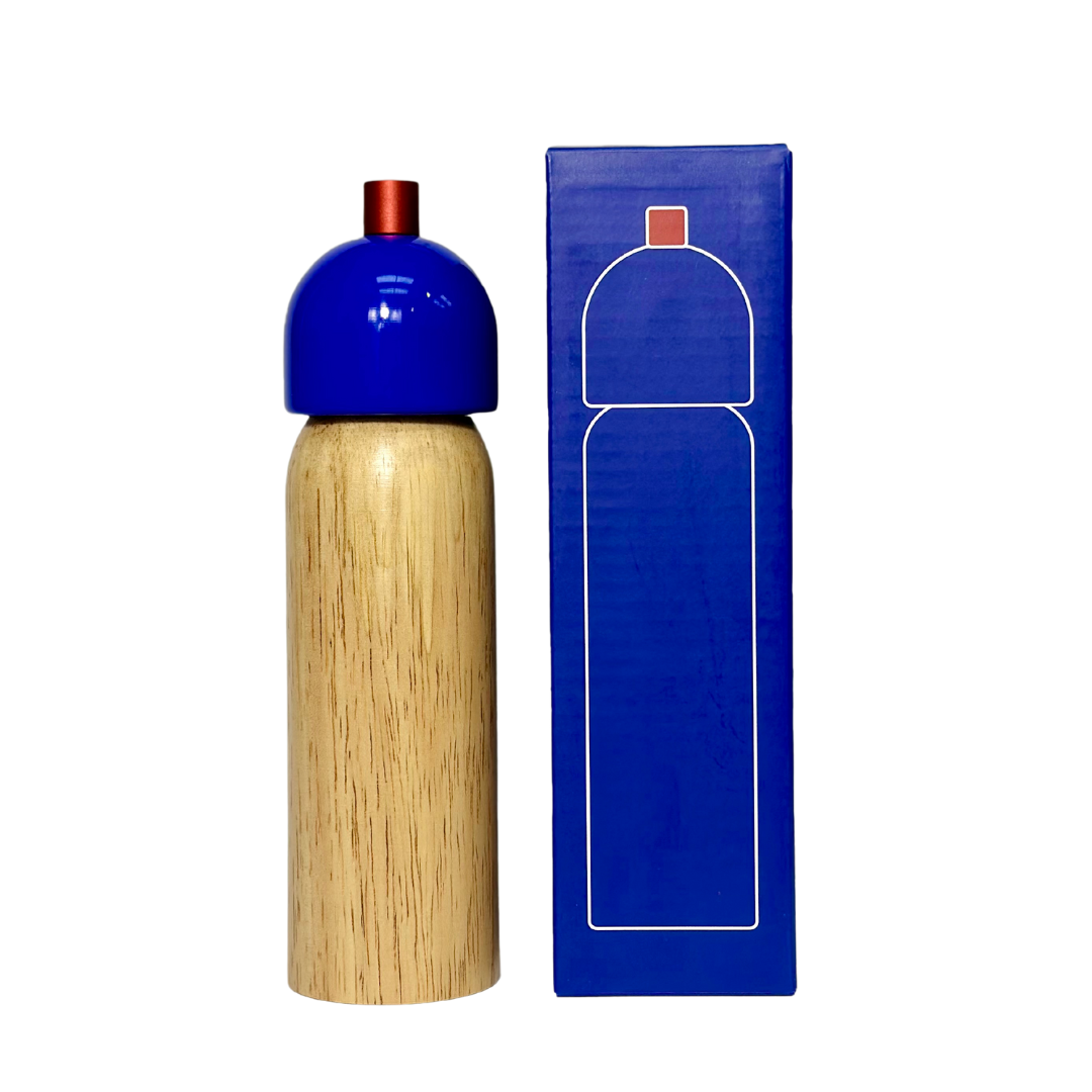 Salz- und Pfeffermühlen – Marineblau & Rot