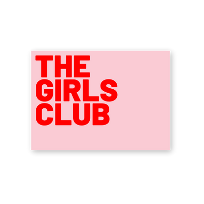 Postkarte - THE GIRLS CLUB
