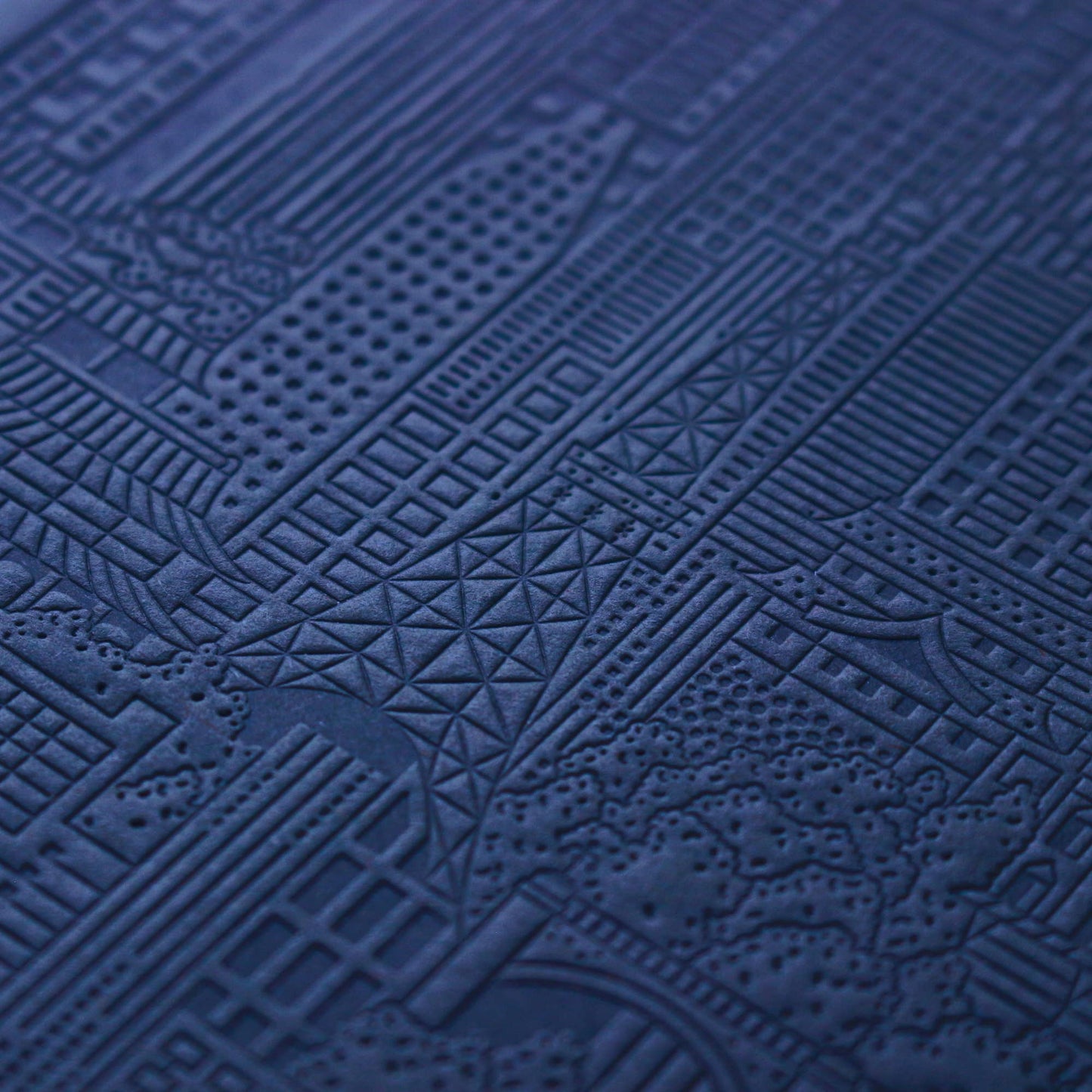 The Tokyo Notebook von The City Works – handgeprägtes Notizbuch in B6