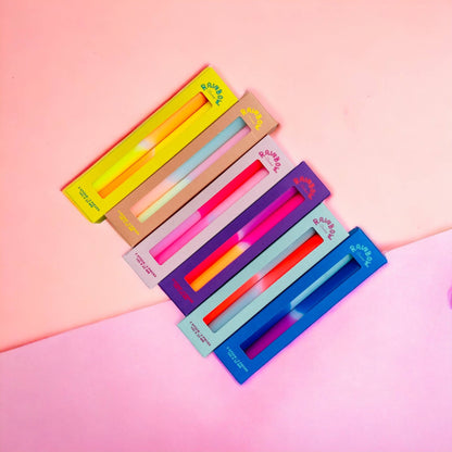 Rainbow Studio * Flashy Neon-Kerzen, 2er-Set