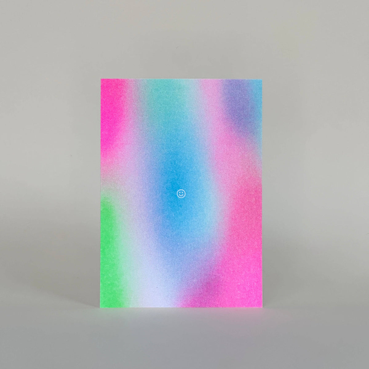 Smilie Verlauf Postkarte
