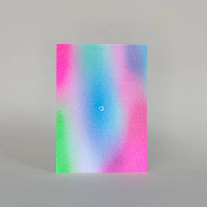 Smilie Verlauf Postkarte