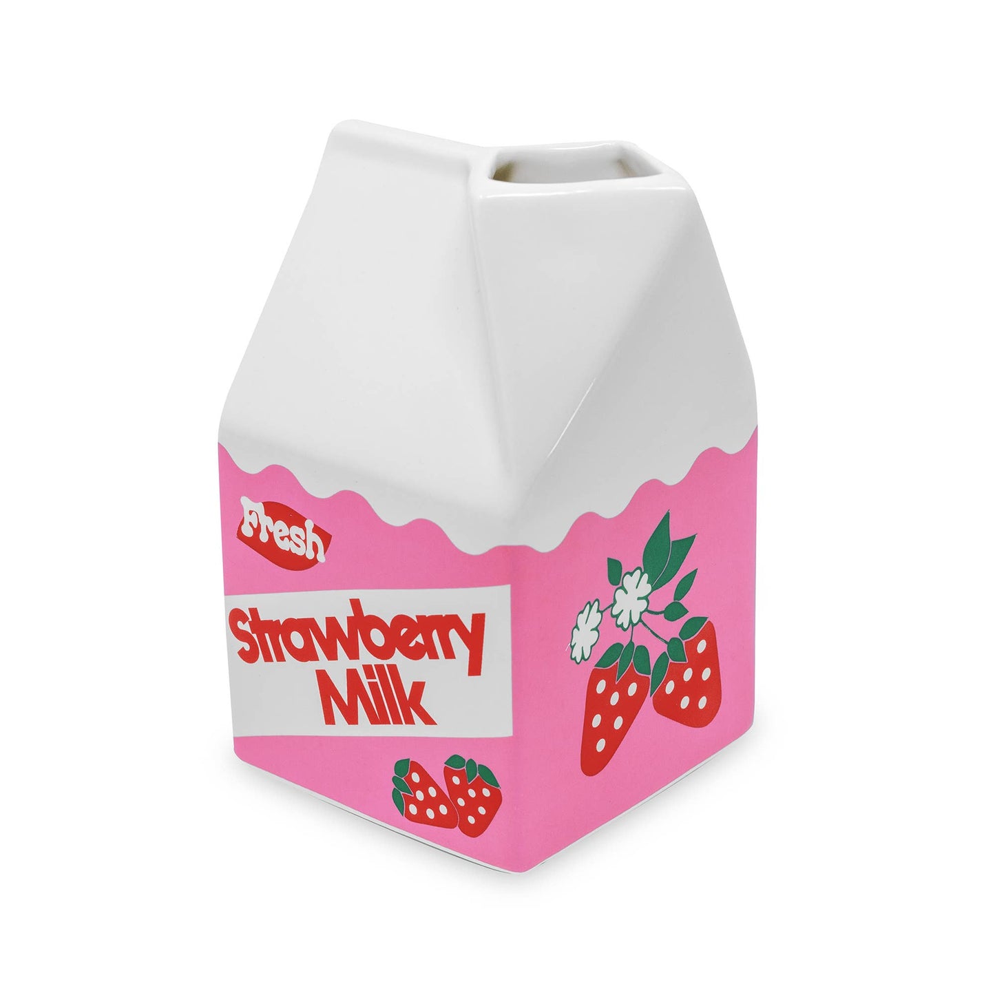Vase „Strawberry Milk“ aus Keramik