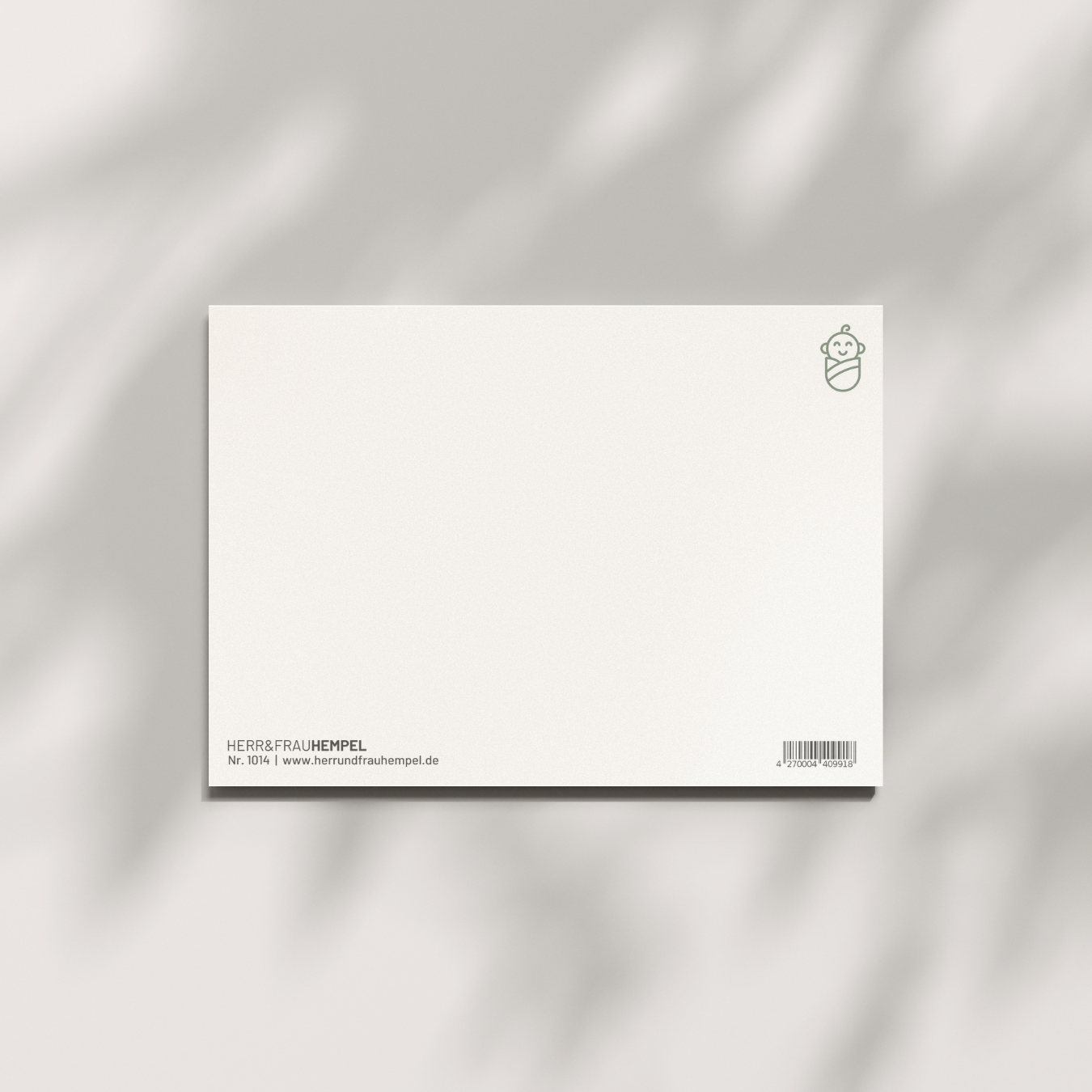 Postkarte - THREE IS A GANG