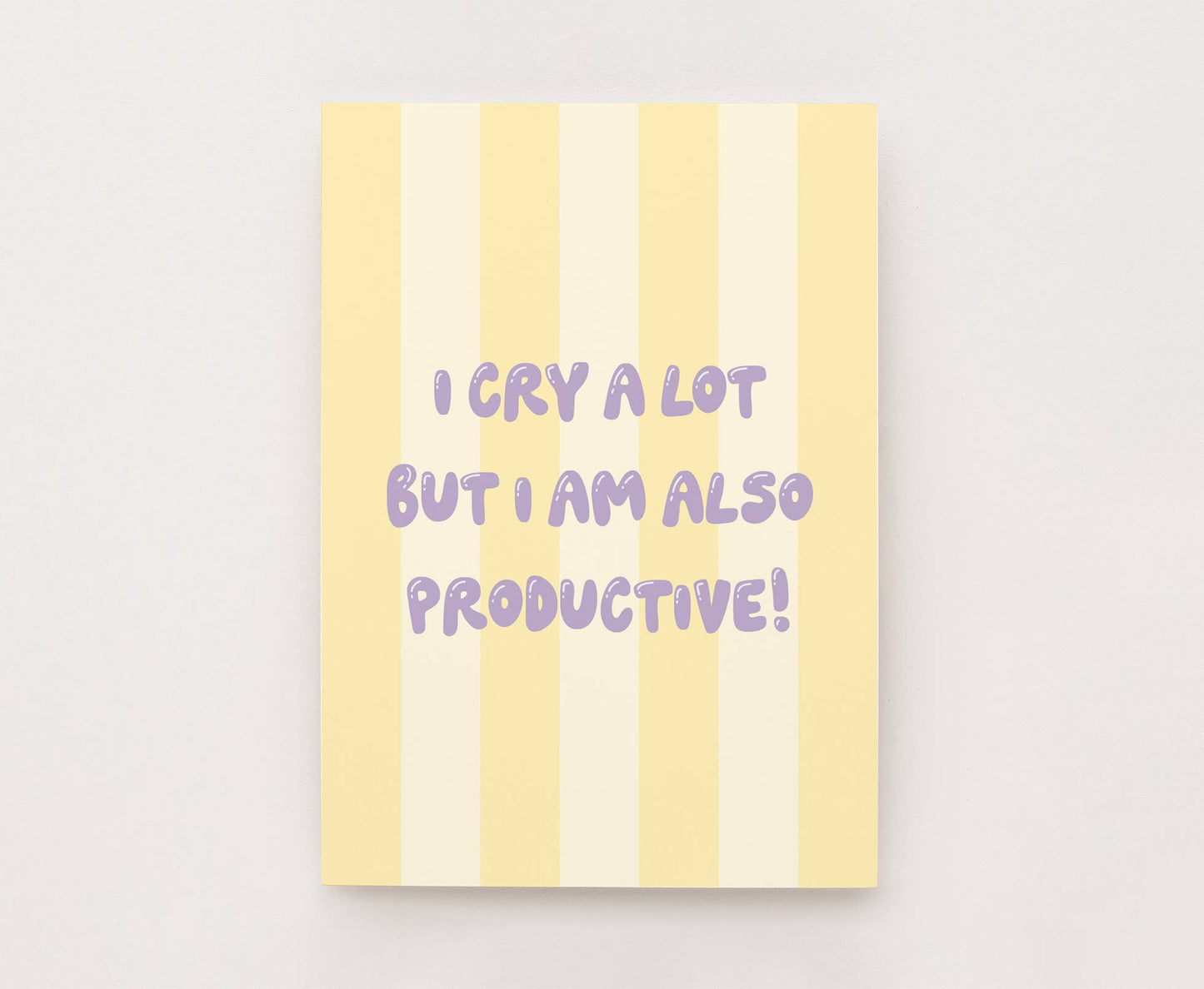 Postkarte - I Cry a Lot