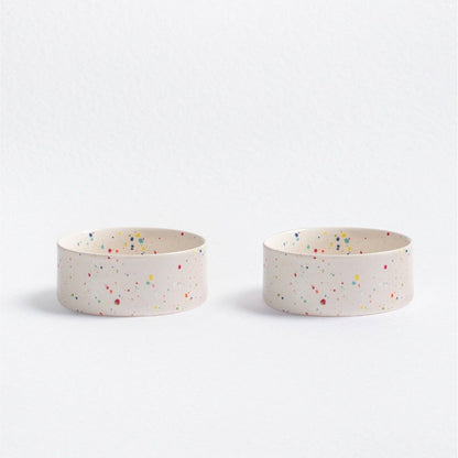 Neues Party-Haustierschüssel 14 cm, einzeln, Weiß