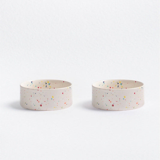 Neues Party-Haustierschüssel 14 cm, einzeln, Weiß