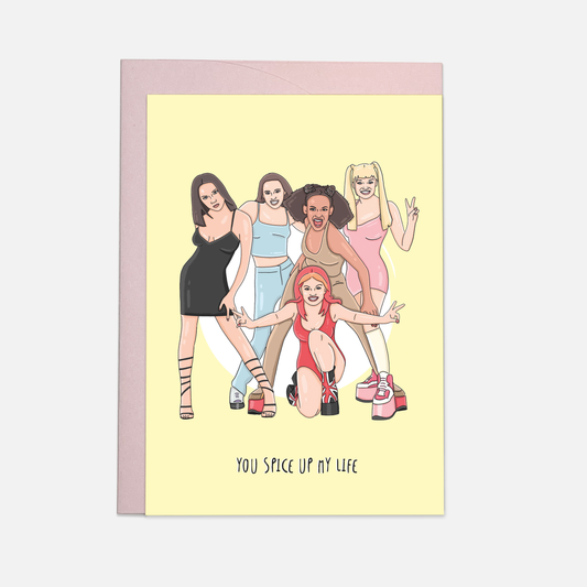 Spice up - Grußkarte