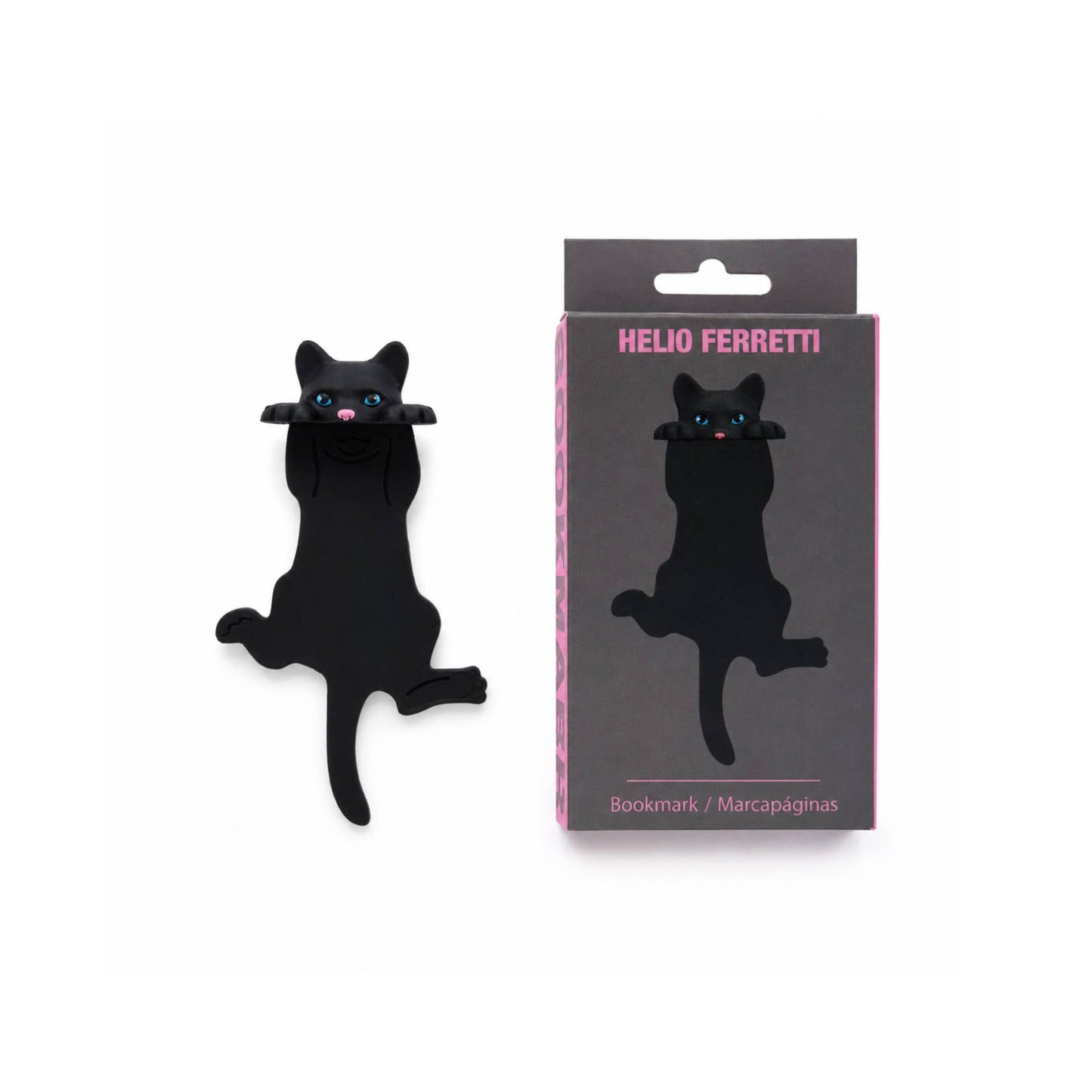 SCHWARZES KATZEN-LESEZEICHEN HF