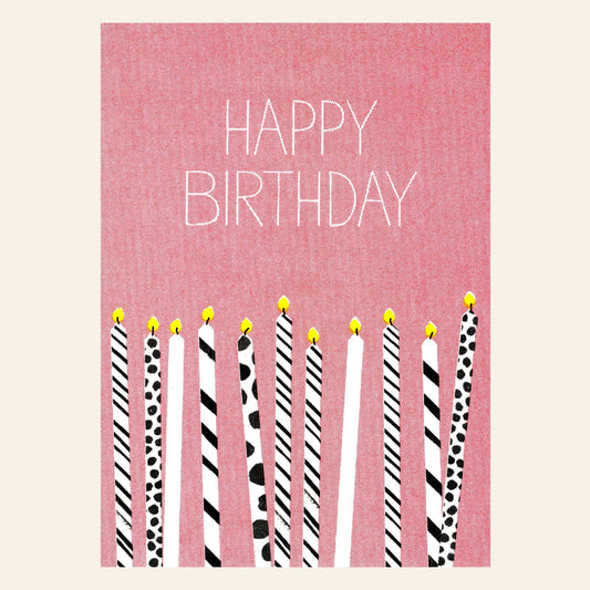 Happy Rot Postkarte