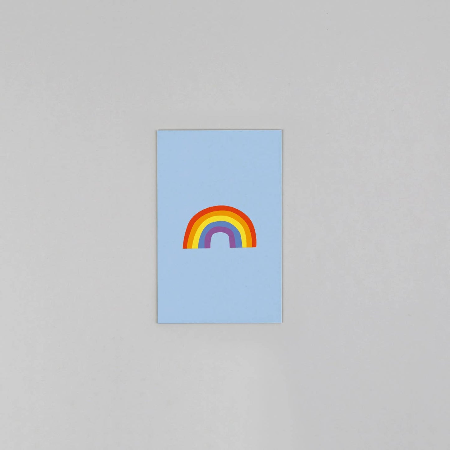 Minikarte Holzschliff Vivi Regenbogen