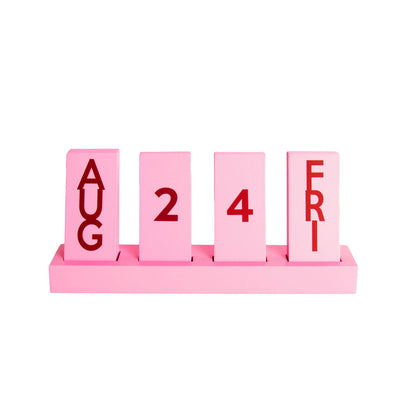 PINKER VERTIKALER VOLLFARBKALENDER HF