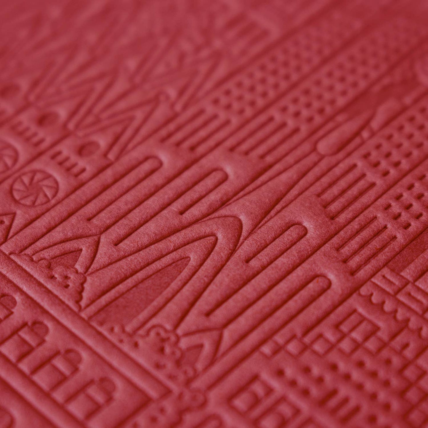 The Barcelona Notebook von The City Works – handgeprägtes Notizbuch im B6-Format
