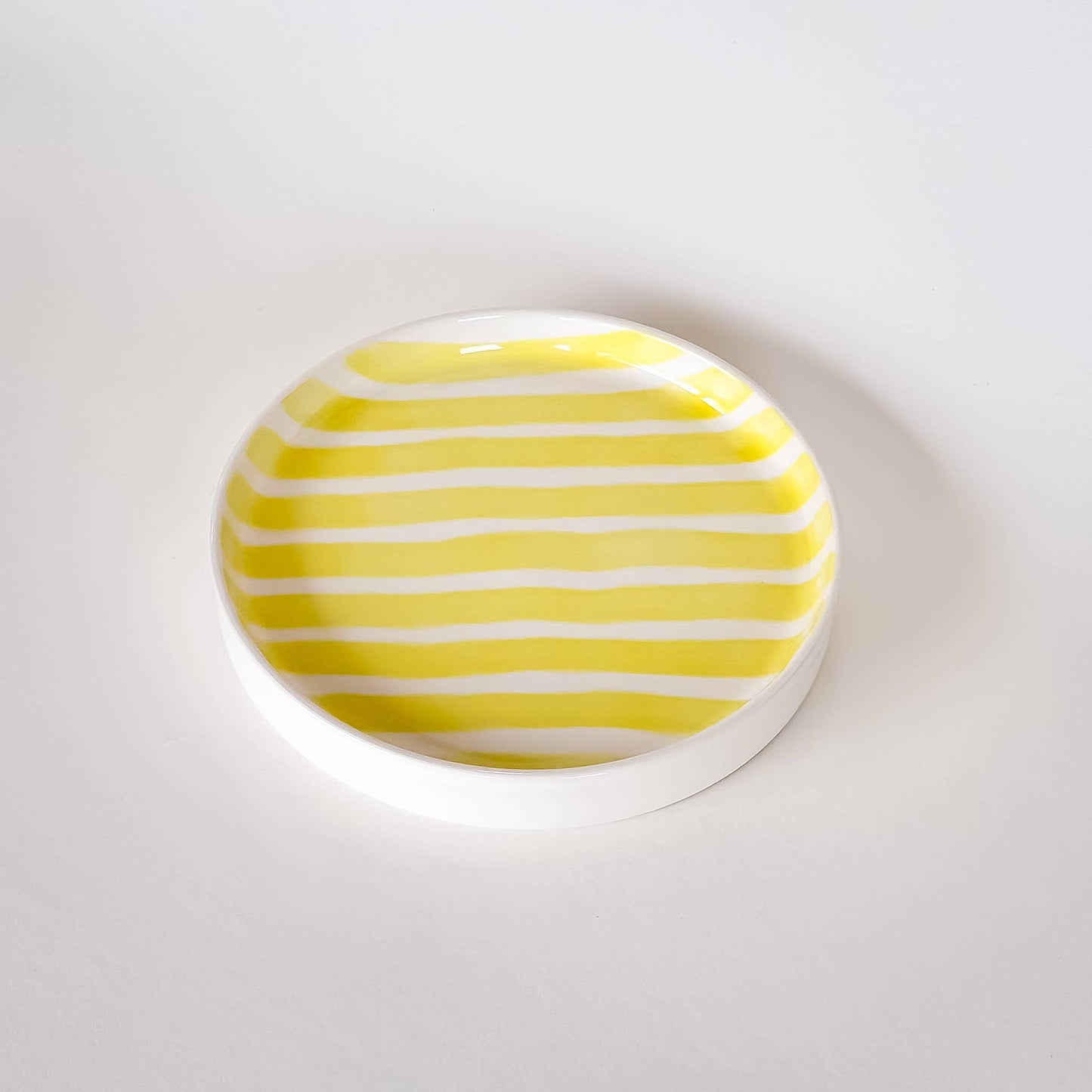 Teller klein Stripes - spiaggia yellow