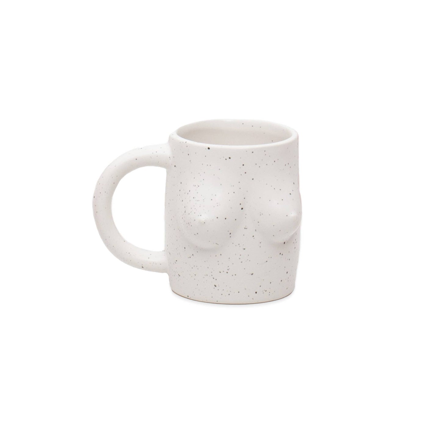 WEISSE TITTEN ÄSTHETIK BECHER - HANDGEMALT HF