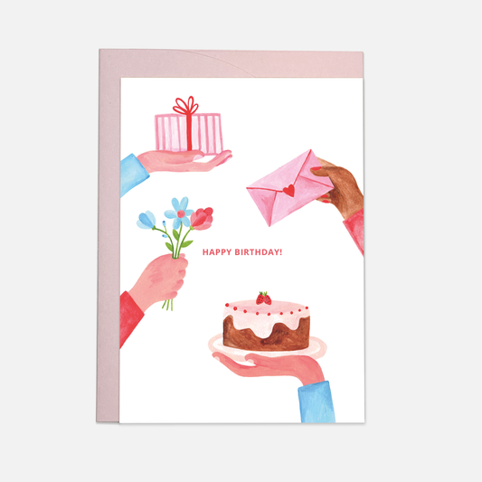 Geburtstagsgeschenke - Grußkarte (Studio JuJu)
