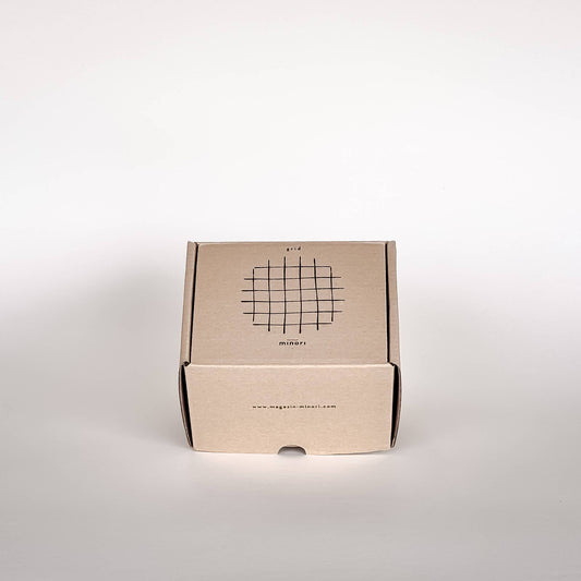 Espresso Grid - mare blue (2er Set - 4 Teile)