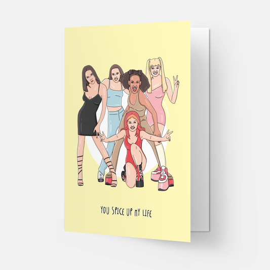 Spice up - Grußkarte