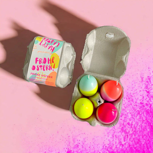 Dip Dye Eggs * Flotter Vierer