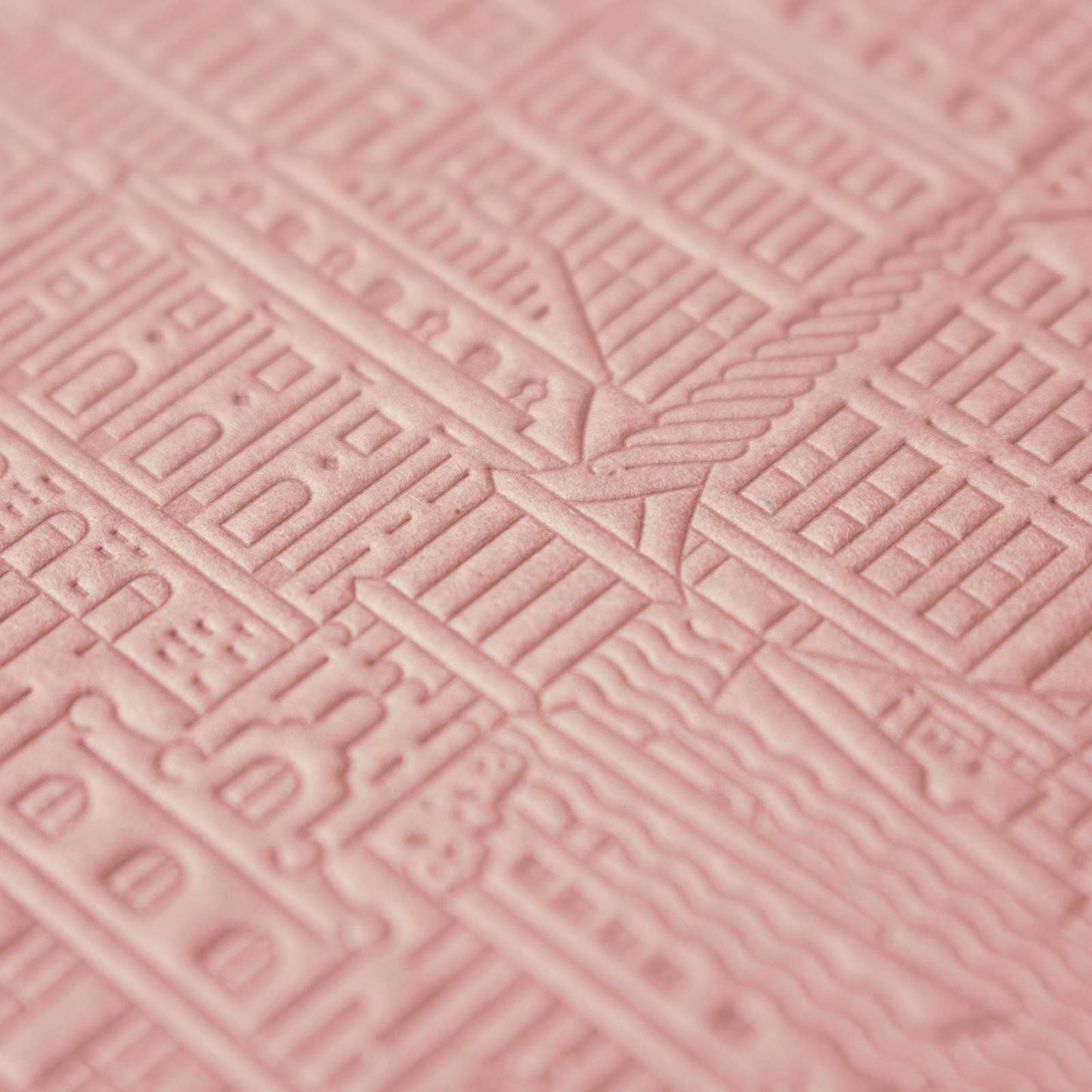 The Copenhagen Notebook von The City Works – handgeprägtes Notizbuch in B6