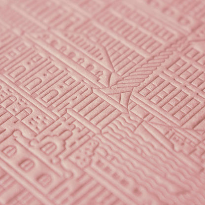 The Copenhagen Notebook von The City Works – handgeprägtes Notizbuch in B6