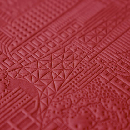 The Tokyo Notebook von The City Works – handgeprägtes Notizbuch in B6